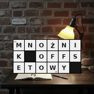 Rozwiązanie krzyżówki: wymierny współczynnik służący do określenia wartości offsetowej danego zobowiązania - mnożnik offsetowy | hasła, synonimy i podpowiedzi Hasło krzyżówkowe wymierny współczynnik służący do określenia wartości offsetowej danego zobowiązania - mnożnik offsetowy – rozwiązanie, synonimy, podpowiedzi i definicje krzyżówkowe